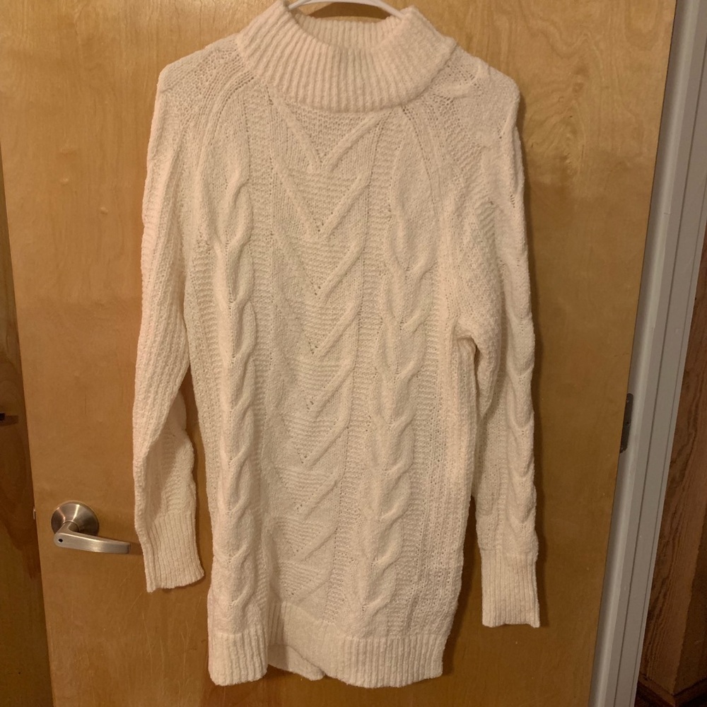 - Cream sweater